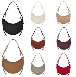 Numero tote Half-Moon bag Full-Grain Textured Smooth Calf Leather Tote Luxury Designer Zip Closure Crossbody Women Hobo Handbags Shoulder Bags Purse