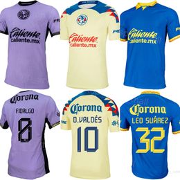 Team 23-24 Men Soccer Club America Jerseys 7 RODRIGUEZ 6 DOS SANTOS 33 QUINONES 32 SUAREZ 5 ALVAREZ 2 FUENTES 20 SANCHEZ 17 ZENDEJAS FIDALGO VALDES Football Shirt Kits