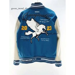 Cotton Designer Jackets Bomber Mens Windbreaker Varsity Mens Baseball Coat Harajuku Letter Patchwork Leather Tianma Embroidery Streetwear 272 424