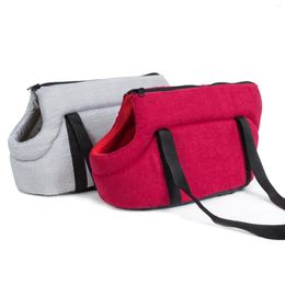 Dog Carrier Tote Crossbody Bag Comfortable Large Capacity Pet Handbag For Daily Travel Outdoor Hiking
