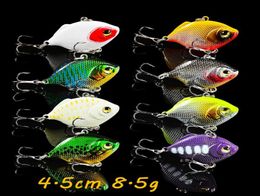 8pcslot Crank Fishing Lure Hard Baits Lures 8 Color Mixed 45CM 85G 8 Hook Fishing Hooks Pesca Fishing Tackle BLU16126525413772973