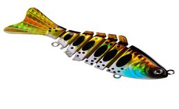 5 Colour 95cm 15g ABS Fishing Lure for Bass Trout Multi Jointed Swimbaits Slow Sinking Bionic Swimming Lures Bass Freshwater S7096993