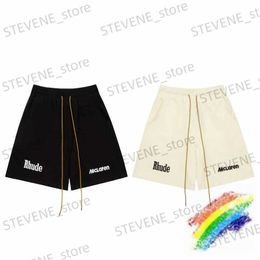 Men's Shorts 2023ss Drawstring Shorts Men Women 1 1 Best Quality Embroidery Oversized Shorts T231214