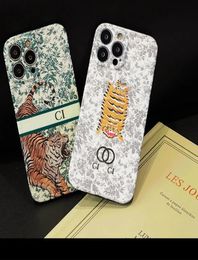 Tiger Designer Phone Cases For IPhone 14 Pro Max 11 12 13 ProMax Xxs Xsmax G Case Luxury Phone Case Phones Cover Top Shockproof S1033074