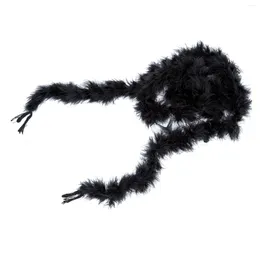 Dog Collars 6 Foot Feather Boa For Night Tea Party Wedding - Black