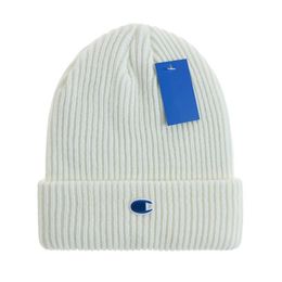 Champioo Beanie Caps Designer knitted hats ins popular winter hat Classic Letter goose Print Knit GJ05