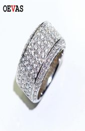 2019 full CZ men ring Exquisite white Gold color Shiny Zircon Wedding Engagement rings size 813 party jewelry Whole23692400696