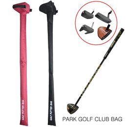 Golf Bags Park Golf Glub Bag Portable Golf Gun Bag Storage Travel Pouch Simple Foldable Mini Golf Gun Bag Golf Putter Bag 231213