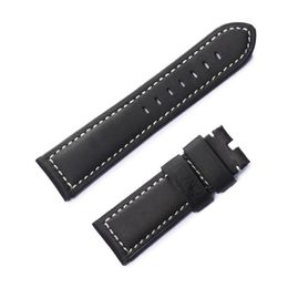 Watch Bands Reef Tiger RT Sport Watches Band For Men Black Brown Leather Strap With Buckle RGA3503 RGA3532291H