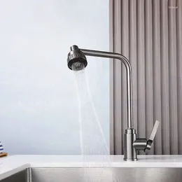 Kitchen Faucets 360 Degree Rotation 4 Modes Faucet Switch Sink Tap Stainless Steel And Cold Water Mixer