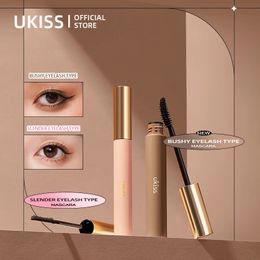 Mascara UKISS waterproof longlasting mascara slender curled nonsmudged shaped lengthened and encrypted 231213