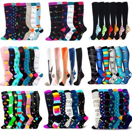 Sports Socks Dropship Compression Stockings Batch Varicose Veins Nurse Football Running Men Women Outdoor Unisex 231213