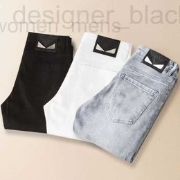 Men's Jeans designer jeans Designer new men's fashion vaqueros montana black slim pants stretyouth trends 2NLR YYK7