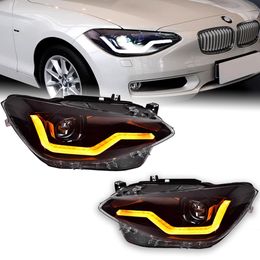 Car Front Light For BMW 1 Series F20 2012-20 15 Headlights 1 Series 116i 118i LED Daytime Lights DRL High Low Beam Lamp