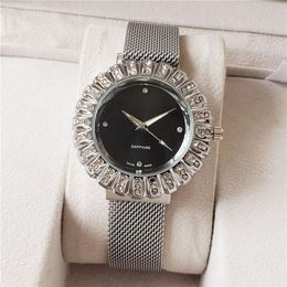 Fashion Brand Watches Women girl crystal style Magnetic Metal steel band quartz wrist watch CHA242563