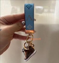Luxury designer keychains Mens and womens car shoes keychains Handmade leather keychains mens and womens bags pendant accessories