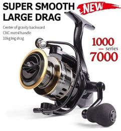 2021 New High Quality Spool Fishing Reel 521 Gear Ratio High Speed Spinning Fishing Reel Carp For Saltwater3769654