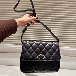 Classic Double Letter Luxury Women Designer Shoulder Bag French Brand Fashion New Ladies Crossbody Bag Handbag 8A Quality Diamond Lattice Messenger Bag Clutch Bags