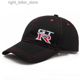 Ball Caps Wholesale Fashion High Quality Baseball Cap GTR Letter Embroidery Casual Snapback Hat Man Racing Car Motorcycle Trucker Cap YQ231214