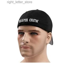 Ball Caps Sons Of Anarchy For Reaper Crew Fitted Baseball Cap Women Men Letters Black Hats Embroidered Hat Hip Hop Snapback For Men YQ231214