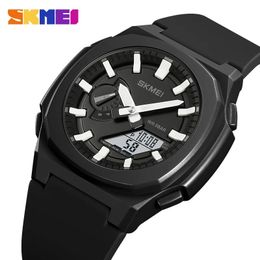Wristwatches SKMEI Japan Digital movement DST Wrorld Time Watches Mens Countdown Chrono Wriswatch Waterproof 5 Alarms Date Clock reloj hombre 231213