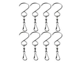 10 Pack Swivel Hooks Clips S Hooks Smooth Spinning for Hanging Wind Spinners Wind Chimes Crystal ers Party Supply Rotatin8478122