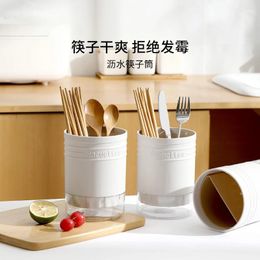 Kitchen Storage Cutlery Holder Plastic Drainer Drain Containers Drying Rack Tableware Knife Spoon Fork Chopstick Container Tool