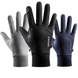 Ski Gloves Winter Ski Fleece Gloves Waterproof Warm Men Women Glove TouchScreen Windproof Non-slip Fishing Cycling Motorcycle Sports GlovesL23118