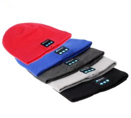 Bluetooth Cell Phone Earphones 5.0 Wireless Music Beanie with Speakers Idea Gifts for Men and Women LL