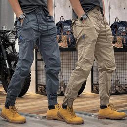 Men's Pants Mens Retro Workwear Autumn Outdoor Smart Commuting Quick-Drying Casual Fashion Trendy Loose Leggings Trousers For Men