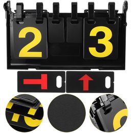 Balls Table Scoreboard Sports Supplies Basketball Scorebook Flip Competition Tennis Scorekeeper Net Multifunction Accessories 231213