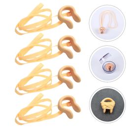 Nose clip Nose Clip with Cord Latex Clips Professional Swimming Sturdy Clamps Plugs Replaceable Swimmers Wear-resistant Kids Gel 231213