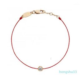Whole-Red Thread Redline Bracelets For Women String 316L Stainless Steel Women Bracelet Plum Flower Red Rope Bracelet3118