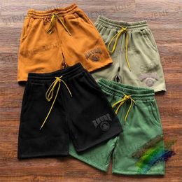 Men's Shorts 2024ss Shorts Men Women Best Quality Puff Print Oversize Casual Drawstring Breeches T231214