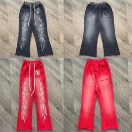 Men's Pants Hellstar Sweatpants Red Do Old Black Men Women Unisex Hell Star Pants Long Trousers T231214