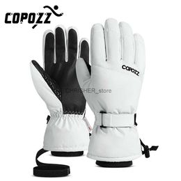 Ski Gloves Copozz Men Women Winter Ski Gloves Waterproof Ultralight Snowboard Gloves Motorcycle Riding Snow Keep Warm Windproof GlovesL23118