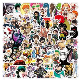 50pcs wholesales mixed Japanese love anime cartoon Waterproof PVC Stickers Pack For Fridge Car Suitcase Laptop Notebook Cup Phone Desk Bicycle Skateboard Case.