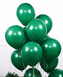 Party Decoration 3 Set Of 5 Inch Blue Latex Balloons For Birthday Balloon Green