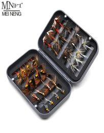 MNFT 32PcsBox Trout Nymph Fly Fishing Lure DryWet Flies Nymphs Ice Lures Ar5071189