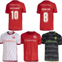 Club Team 23-24 Men Soccer SC Internacional Jersey 6 RENE 16 BUSTOS 22 HERNANDEZ HENRIQUE PATRICK ADRIANO WANDERSON MAURICIO HENRIQUE CARDOSO Football Shirt Kits