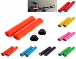 Mountain Bike Handlebar Grip Ultralight Foam AntiSkid ShockAbsorbing Silicone Sponge for Super Soft Comfort6105226