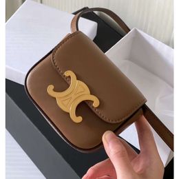 lady Shoulder Bags Ce Triumphal Arch Waist Bag New Product Waist Bag Mouth Red Bag Triumphal Arch Bag Womens 2023 New Fashion Mini Bag One Shoulder Crossbod