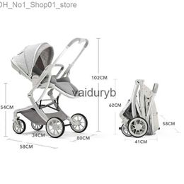 Strollers# Strollers# Lightweight eggshell baby Stroller Travelling Cabin Baby Pushchair kinderwagen baby carriage car High view four wheels cartvaiduryb Q231215