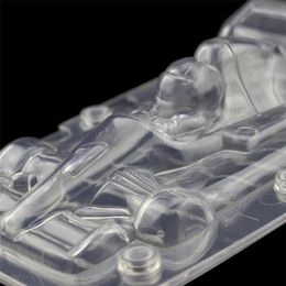 3D car 22CM F1 cake decoration baking candy mould polycarbonate Chocolate Mould with magnet Y200612247r
