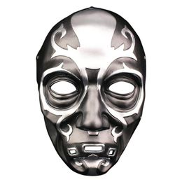 Death Eater Mask Halloween Horror Cosplay Malfoy Lucius Mask Bar Party Masquerade Costume Props Resin Mask Helmet 2009292316