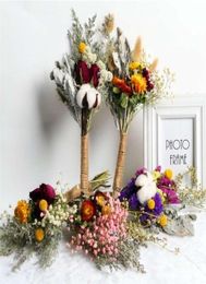 Natural Dried Flowers Gypsophila Bouquet Dry Plants Flower Arrangement DIY Wedding Home Decoration Materials84515471409783