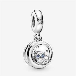 New Arrival 925 Sterling Silver Always by Your Side Owl Dangle Charm Fit Original European Charm Bracelet Fashion Jewelry Accessor305Q