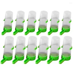 Other Bird Supplies 20PCS Parrot Cup Feeder Feeding Food Box Automatic Drinking Water Dispenser