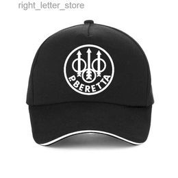 Ball CAPs Military fan Beretta Gun cAP Cotton Dad hat outdoor Tactics Baseball CAPs Fashion print Unisex SnAPback hats bone YQ231214