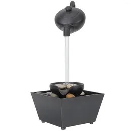 Garden Decorations Electric Tabletop Water Fountain Running Ornament Rocks For Tumbling Home Decoration Vintage